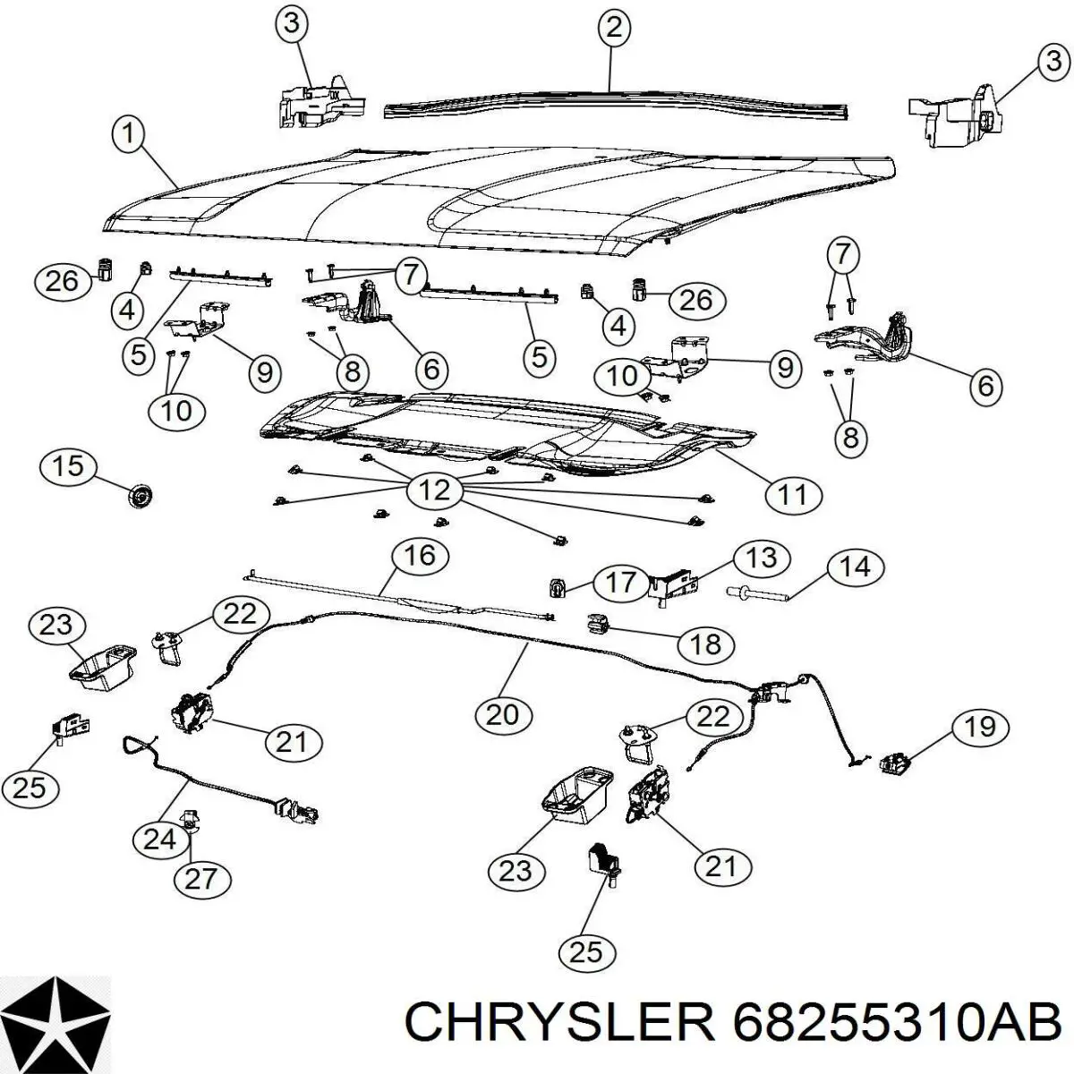 68255310AB Chrysler