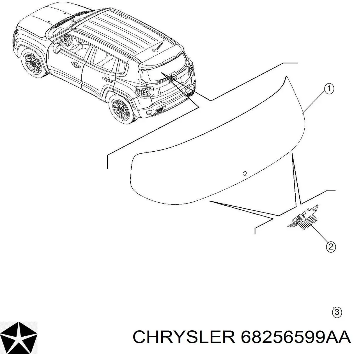  68256599AA Chrysler