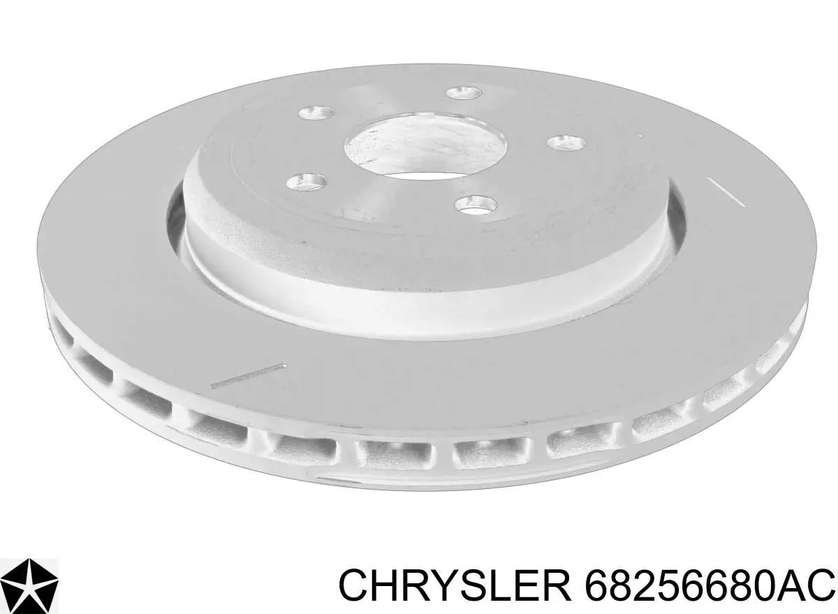 68256680AC Chrysler disco do freio traseiro