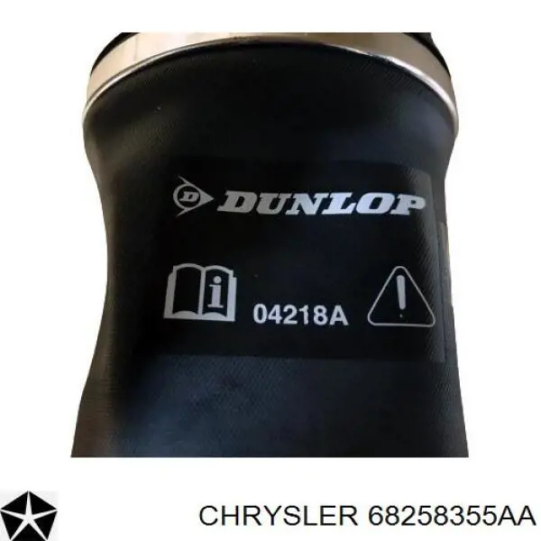 Купить 68258355AA Chrysler Пневмоподушка (пневморессора) моста заднего