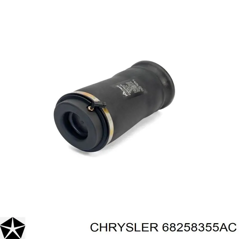 68258355AC Chrysler coxim pneumático (suspensão de lâminas pneumática do eixo traseiro)