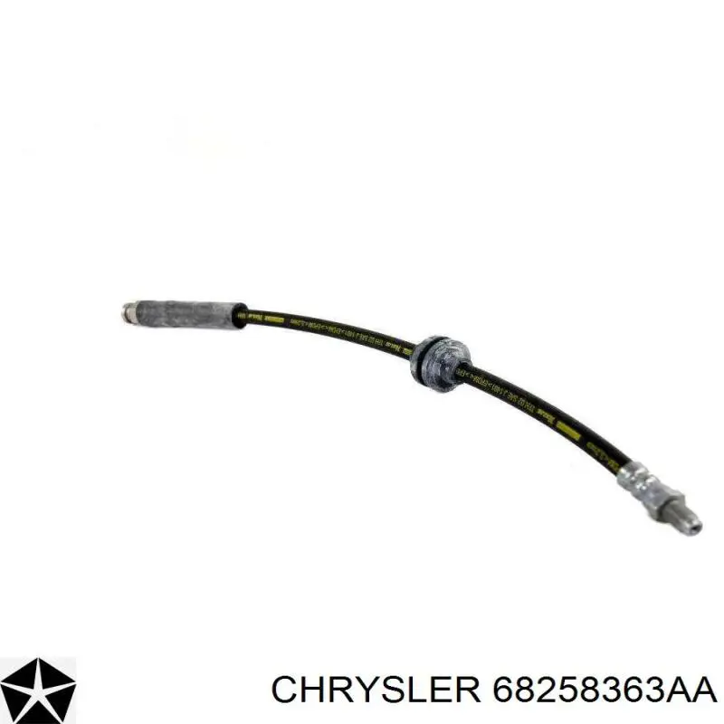Шланг тормозной передний Chrysler 68304260AA цена, от 12.67 USD