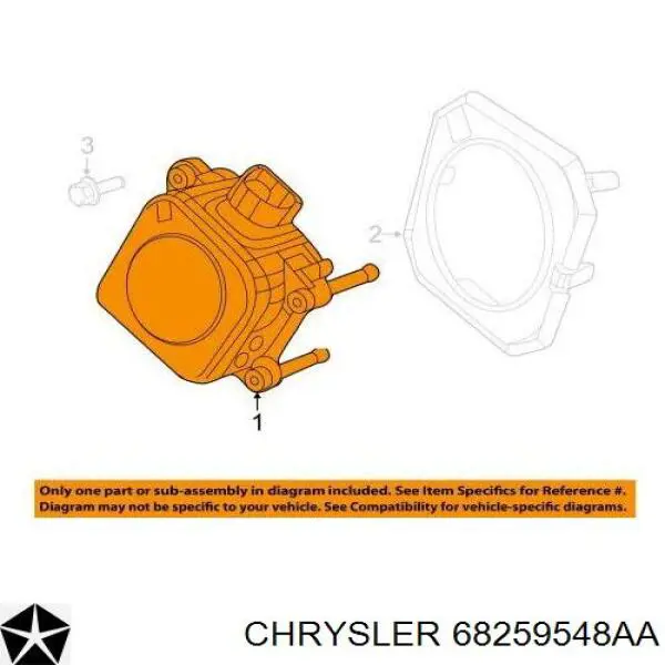  Chrysler 68223771AF цена, от 15.20 USD