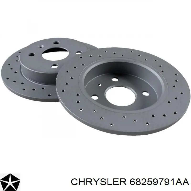 Тормоз дисковый передний Chrysler 68259791AA цена, от 19.00 USD