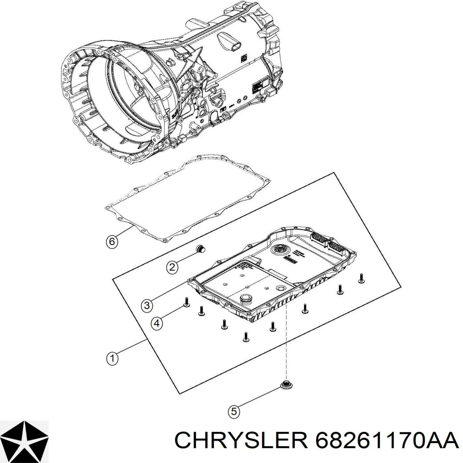  68261170AA Chrysler