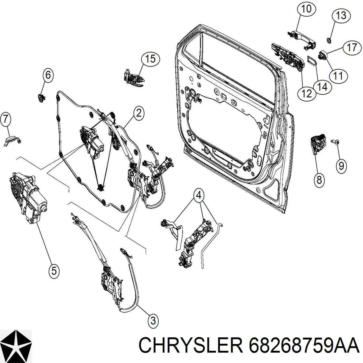 K68268759AA Fiat/Alfa/Lancia 