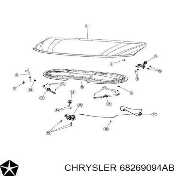  68269094AB Chrysler