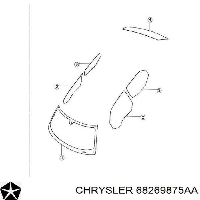 Стекло лобовое XYG GS1805D13 цена, от 135.83 USD