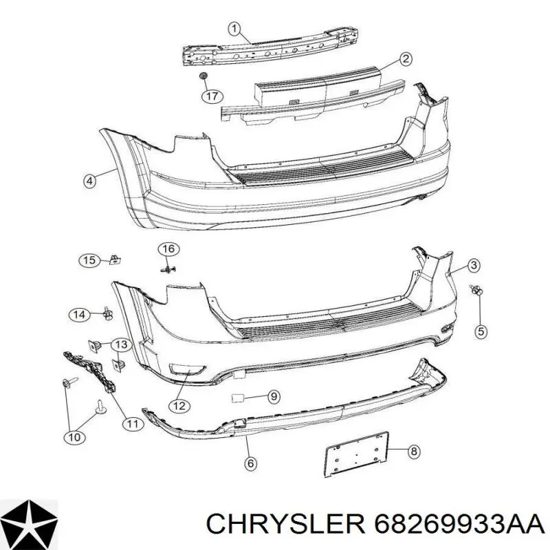 68269933AA Chrysler 