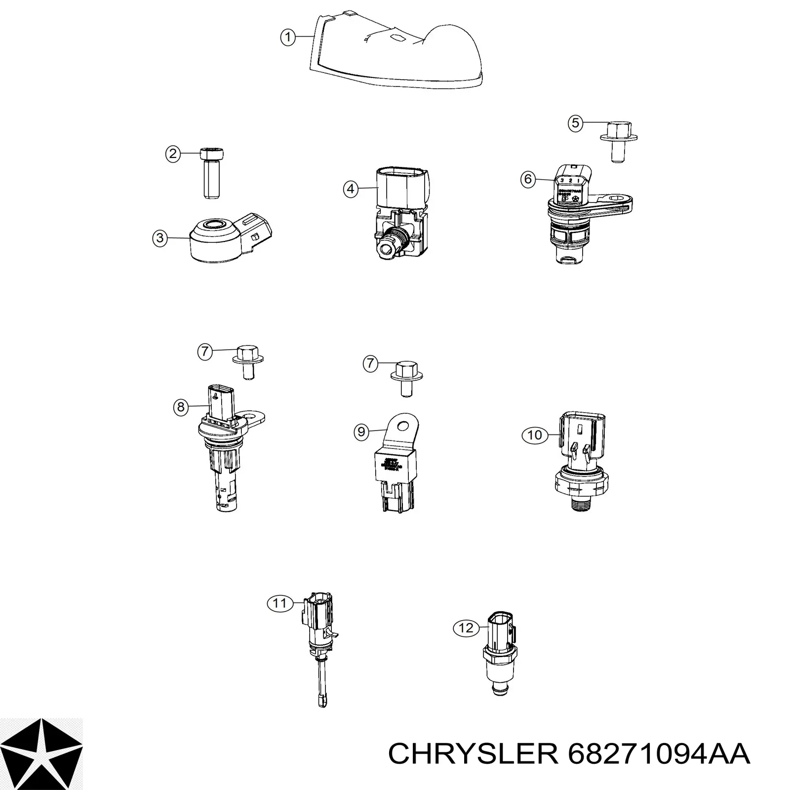 K68271094AB Fiat/Alfa/Lancia 