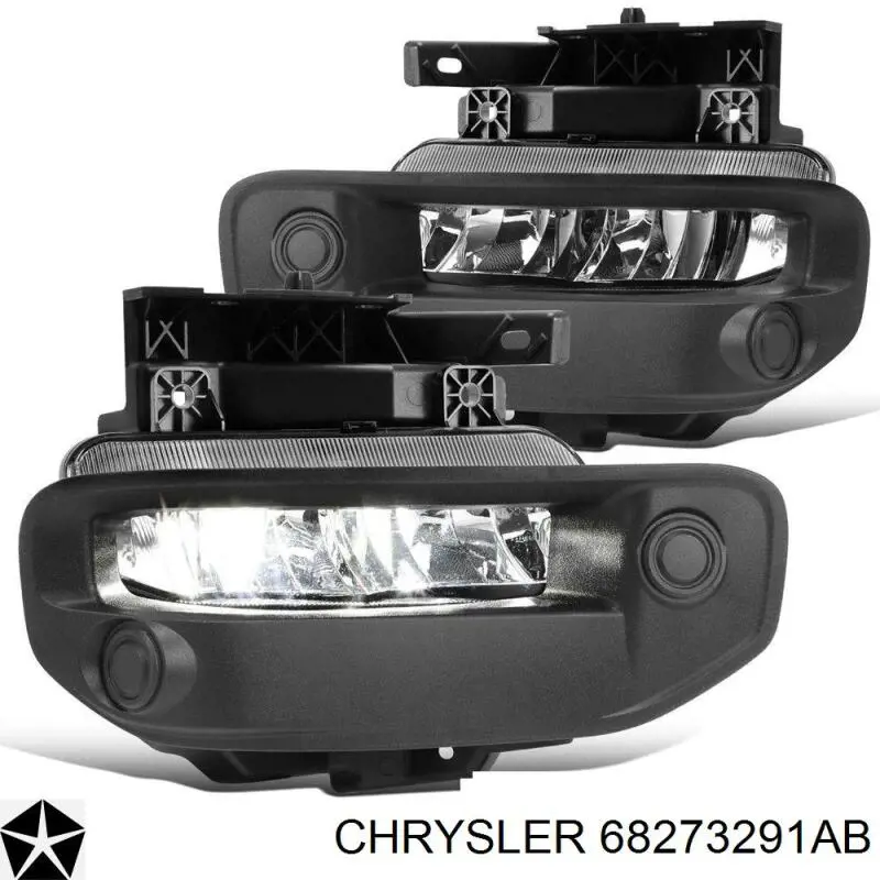 68273291AB Chrysler Противотуманная фара левая