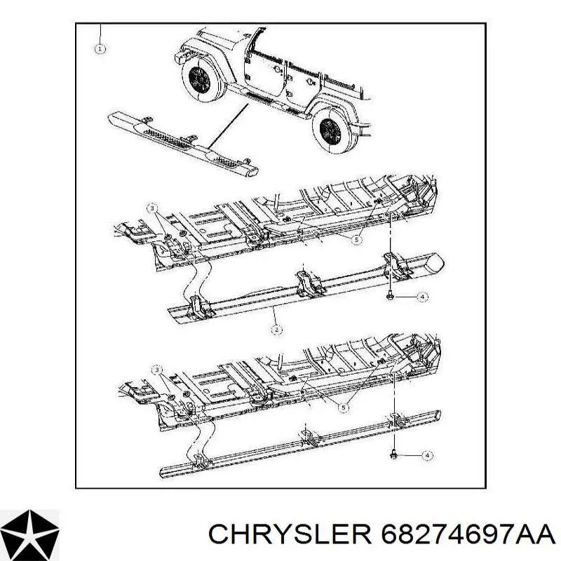  K68274697AA Fiat/Alfa/Lancia