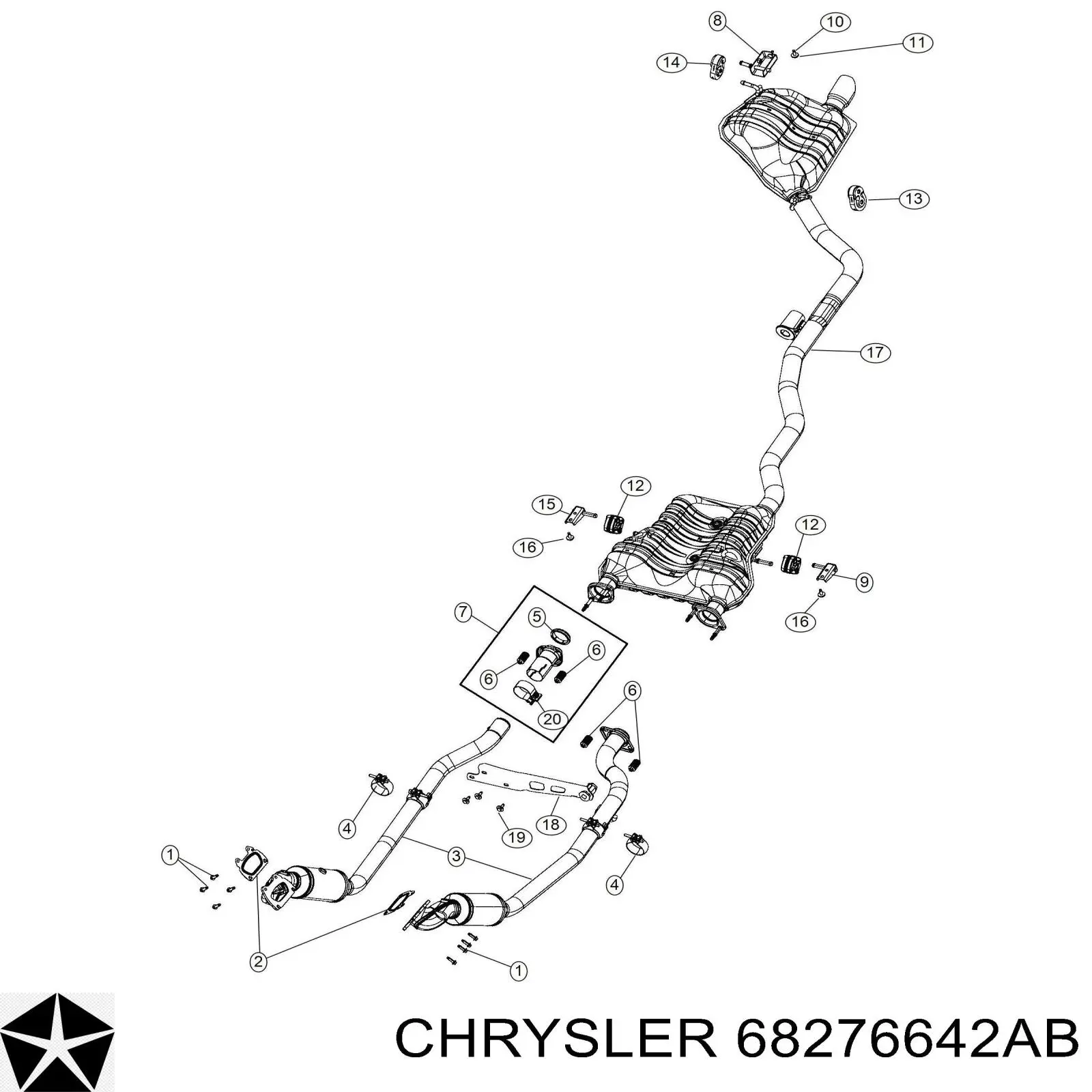 68276642AB Chrysler 