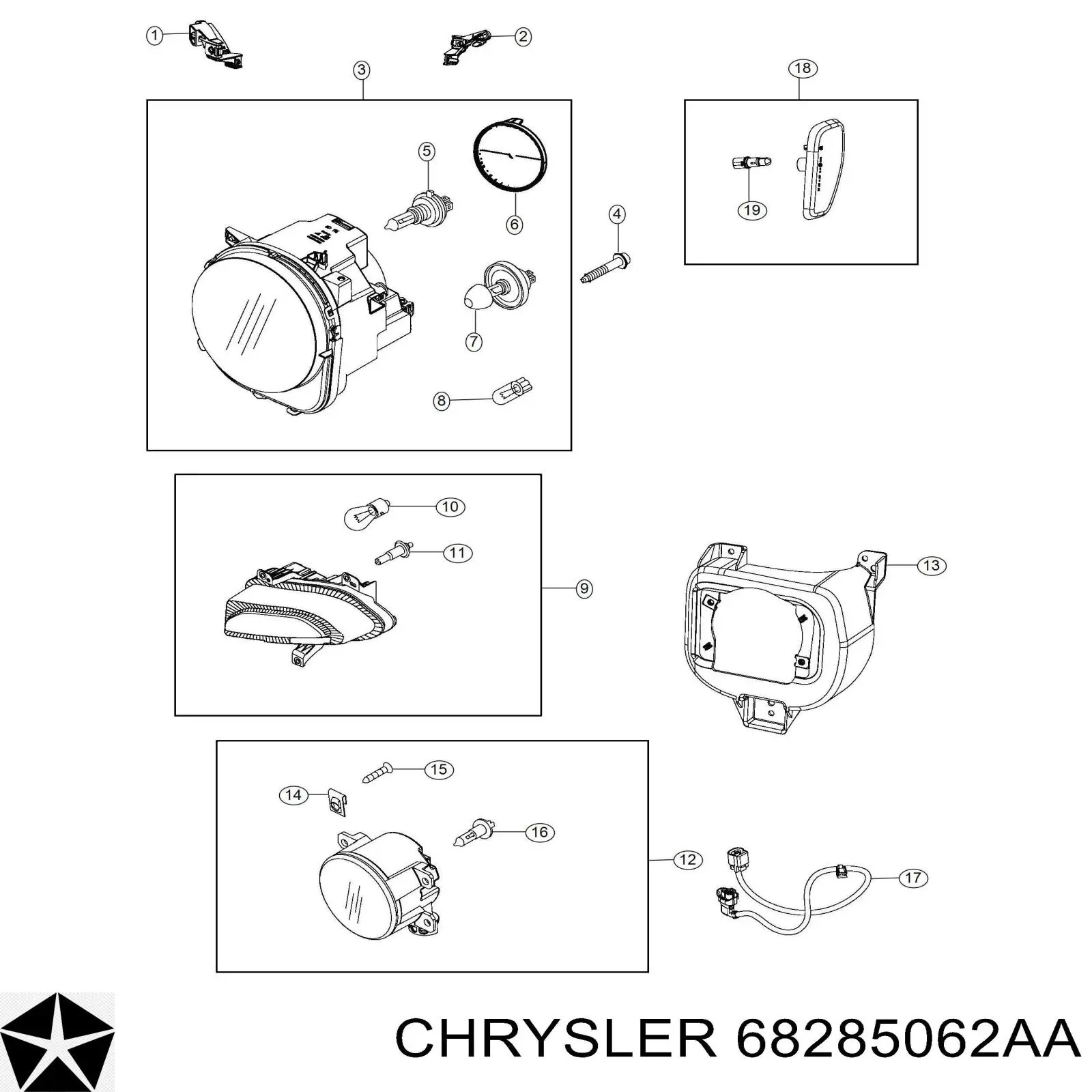 Купить 68285062AA Chrysler 