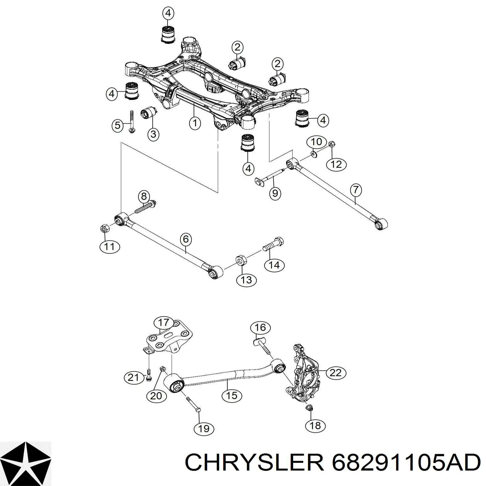  68291105AD Chrysler