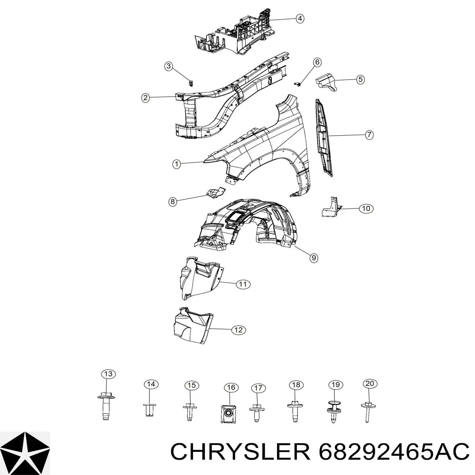  68292465AD Chrysler