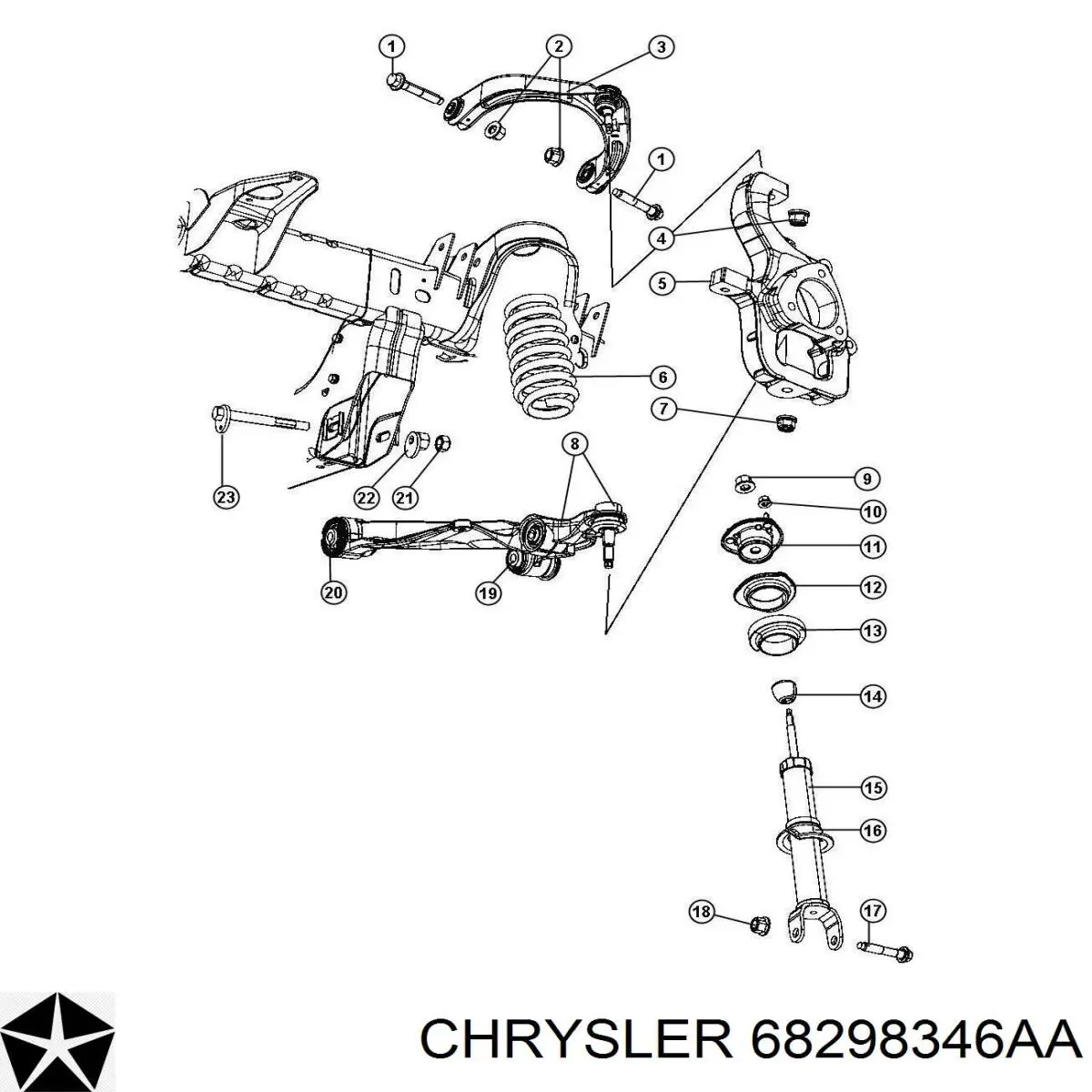 04877198AC Chrysler 