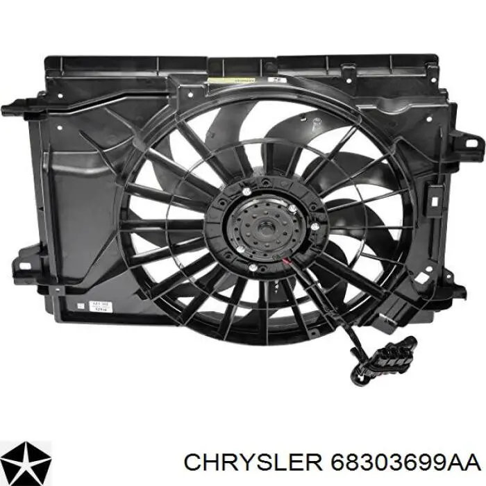 Бачок системи охолодження, розширювальний 68303699AA Chrysler