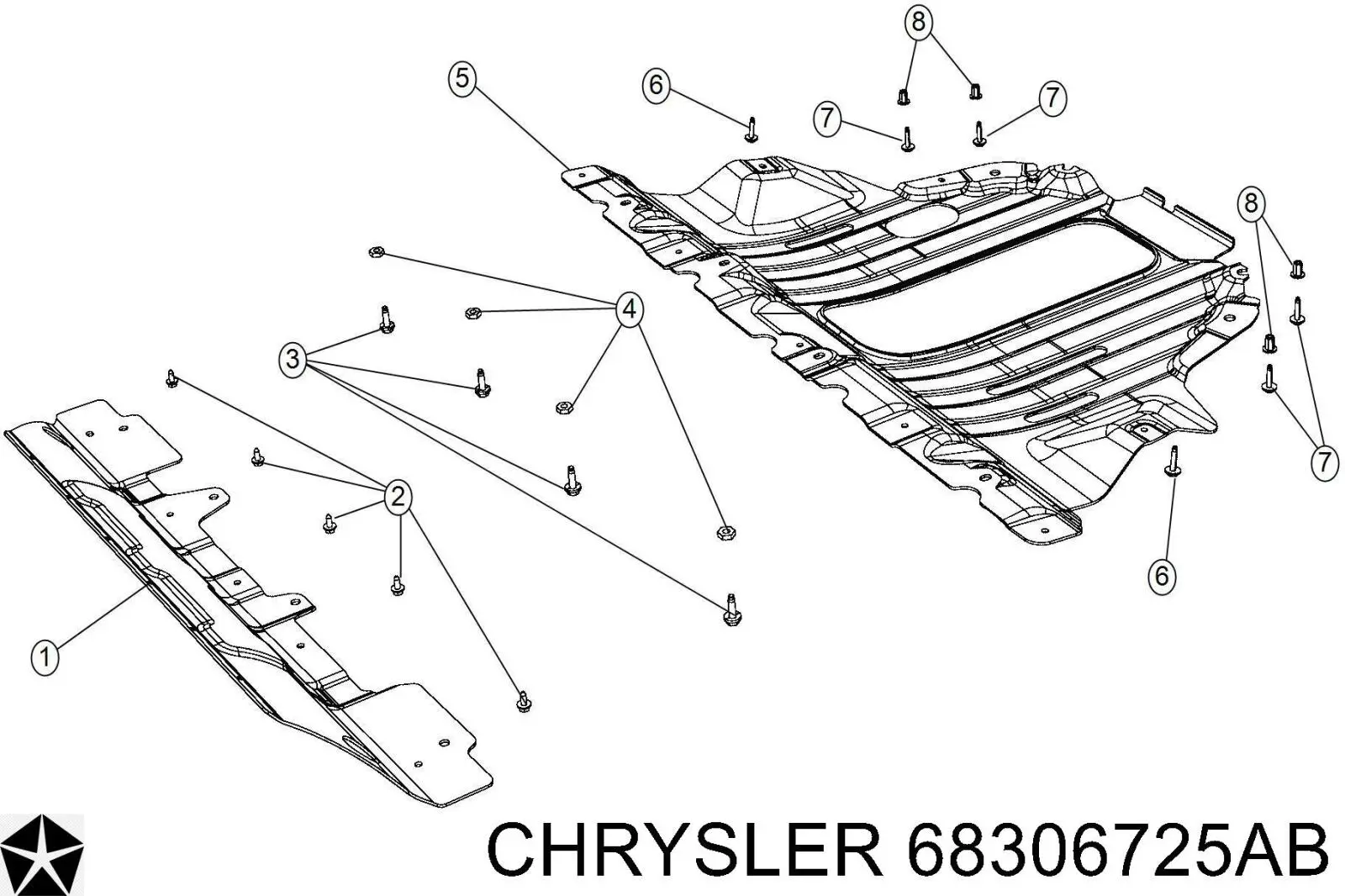 68306725AB Chrysler 