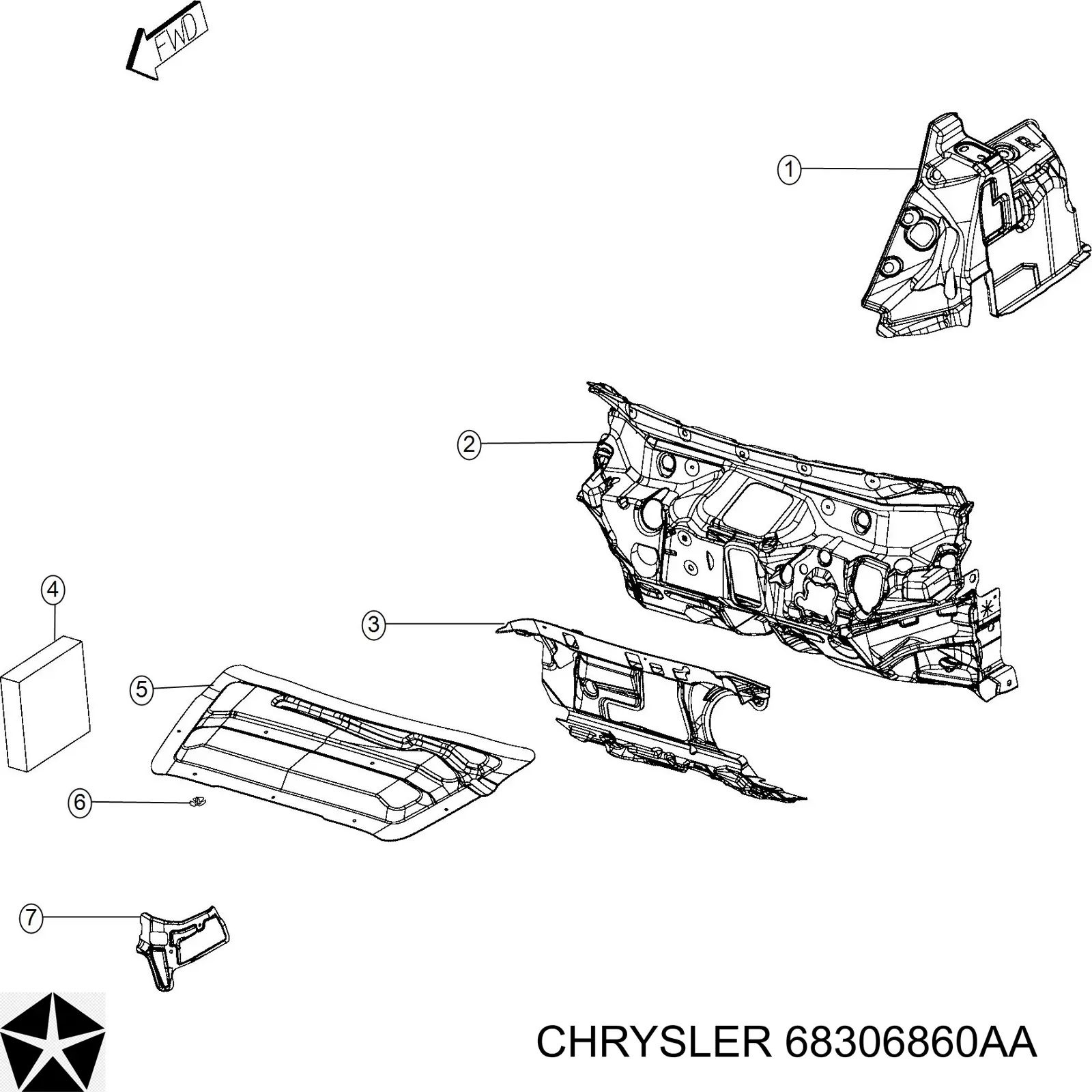  Шумоизоляция капота Jeep Cherokee 