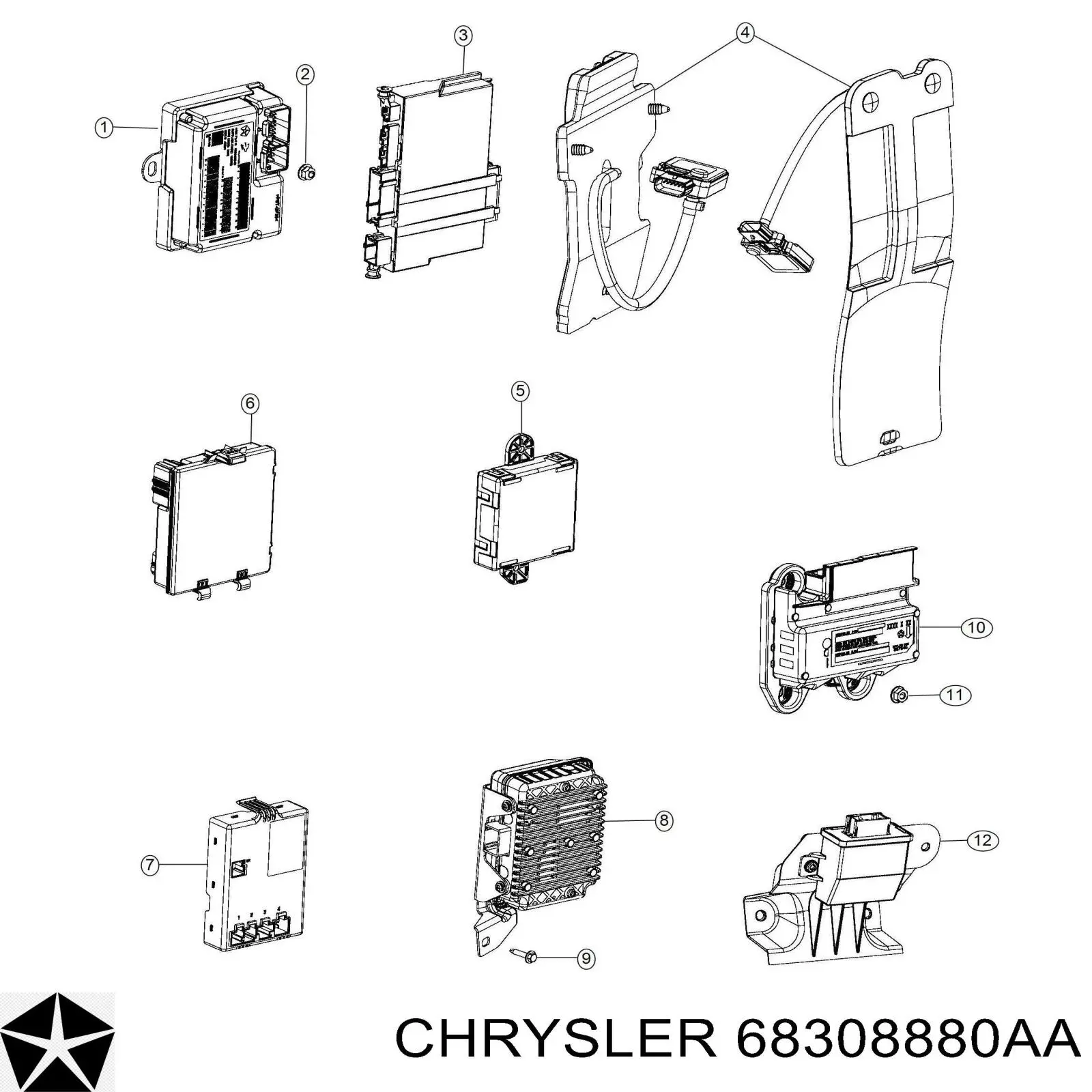  68260176AD Chrysler