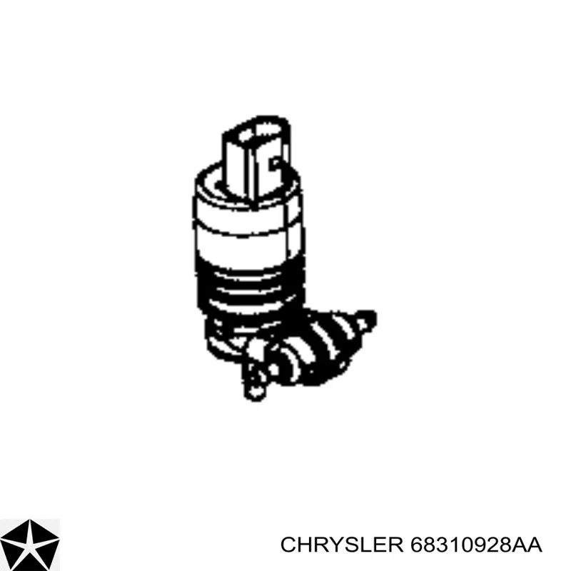 Двигатель омывателя лобового стекла Fiat/Alfa/Lancia K68310928AA цена, от 20.27 USD