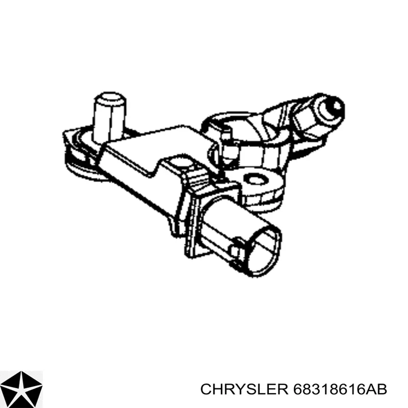 Левый рычаг передней нижней подвески Chrysler 68318616AB цена, от 38.01 USD