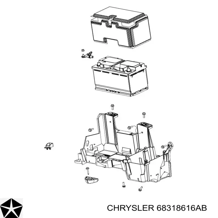 68318616AB Chrysler 