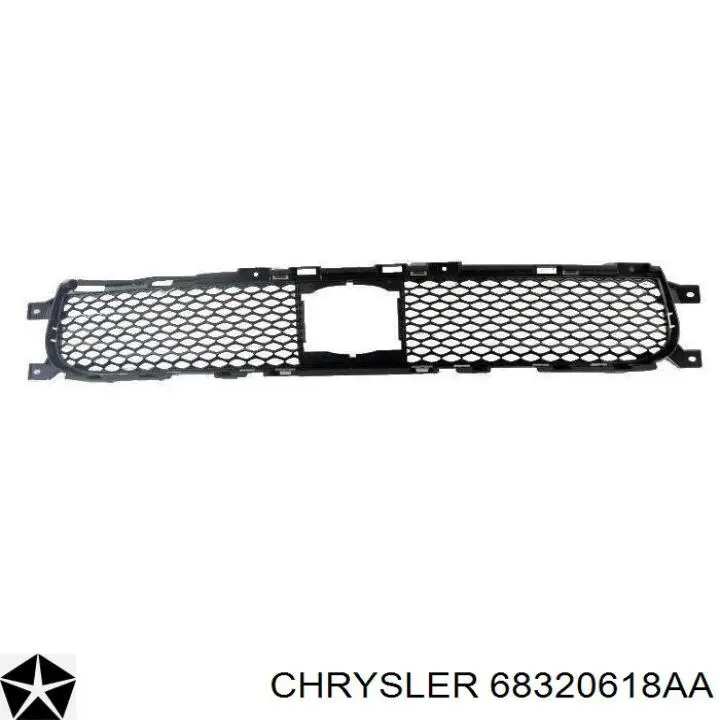 Решетка бампера нижняя Chrysler 68320618AA цена, от 56.66 USD
