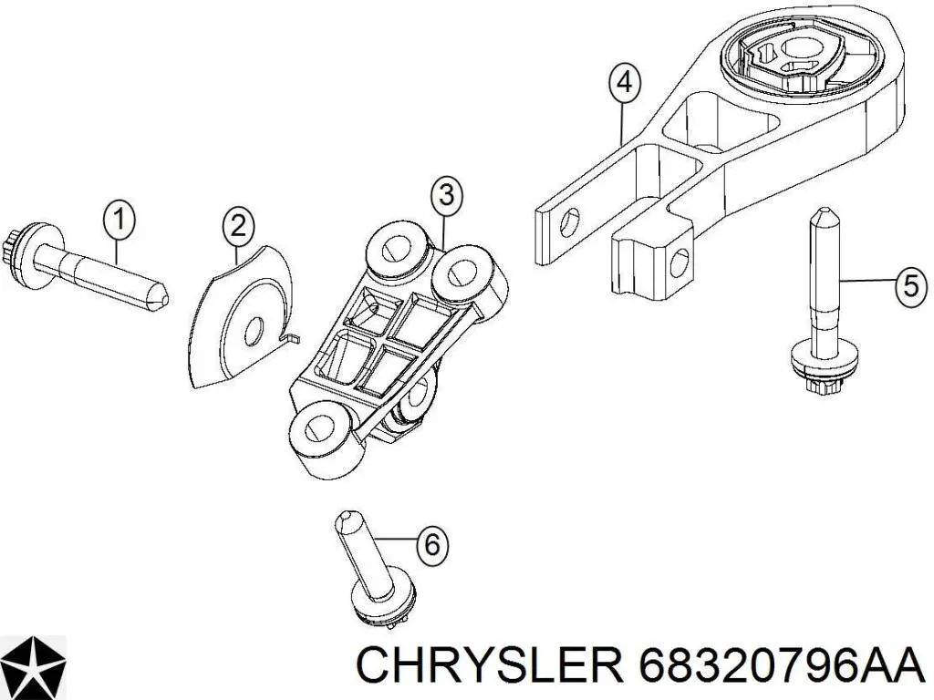  68260342AA Chrysler