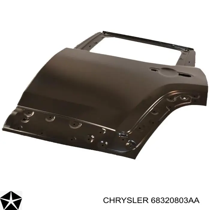Дверь задняя, левая Chrysler 68320803AA цена, от 209.08 USD