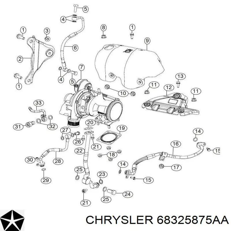  Chrysler 68325875AA цена, от 81.50 USD