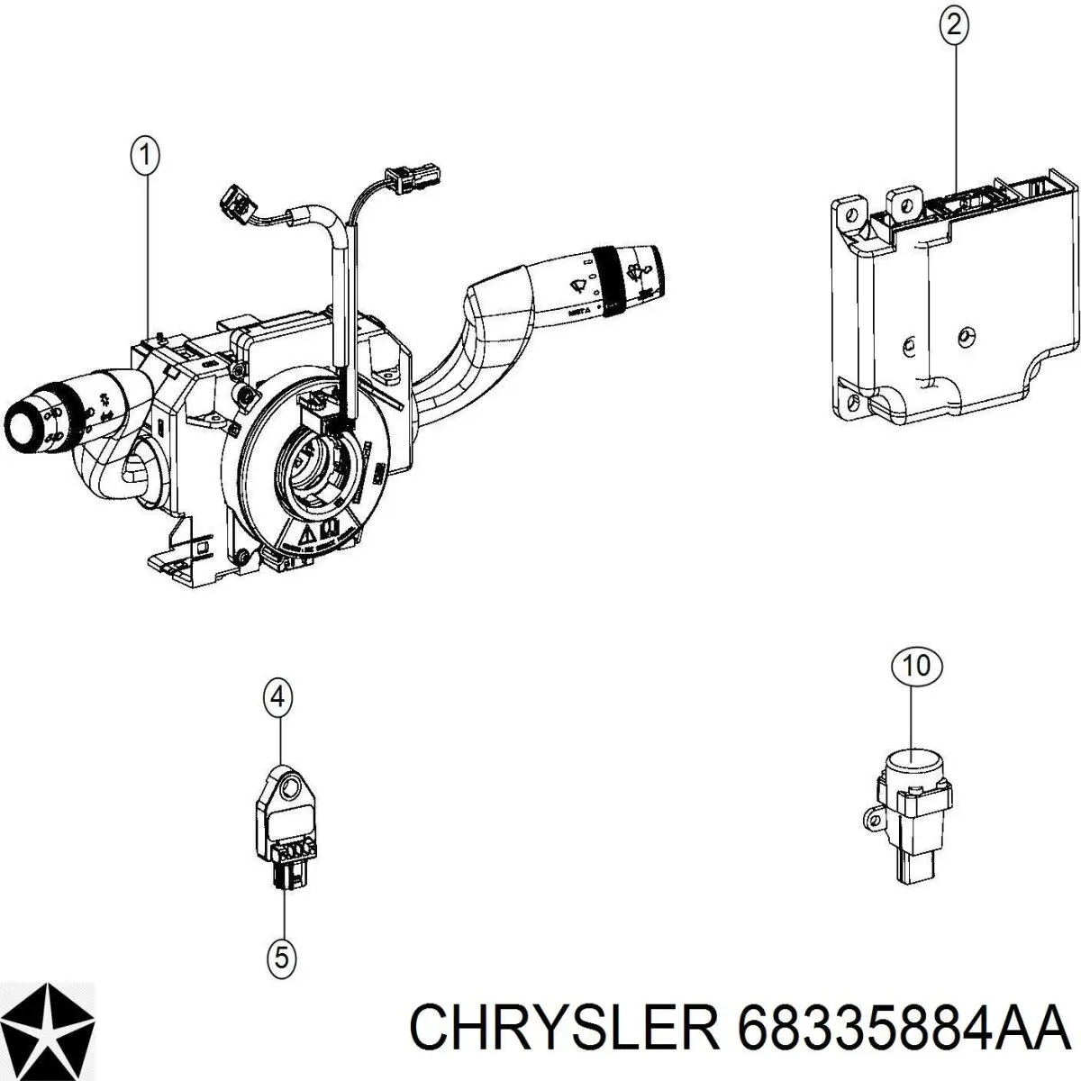 K68335884AA Fiat/Alfa/Lancia 