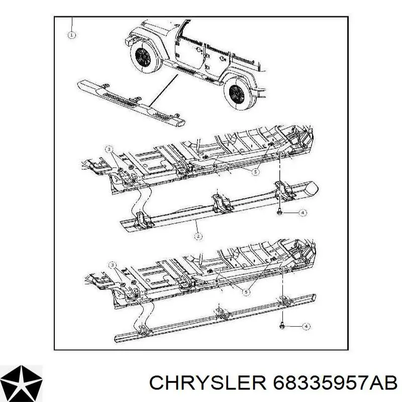  K68335957AB Fiat/Alfa/Lancia