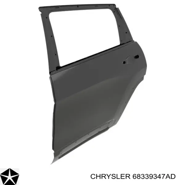 Дверь задняя, левая Chrysler 68339347AD цена, от 266.05 USD