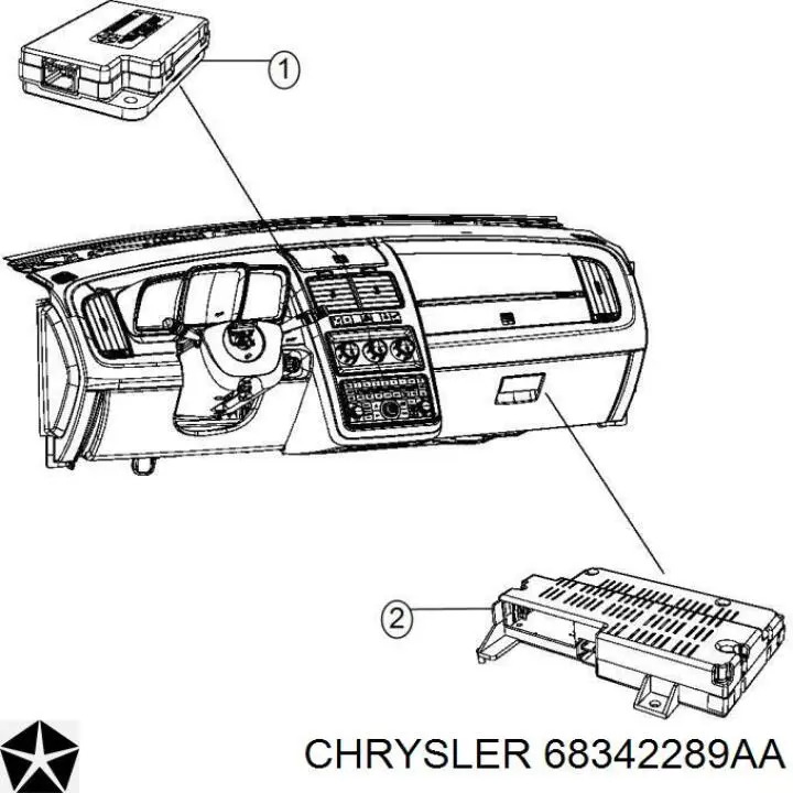  Chrysler 68209685AC цена, от 31.67 USD