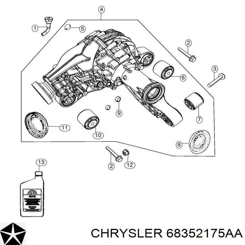  K68263986AA Fiat/Alfa/Lancia