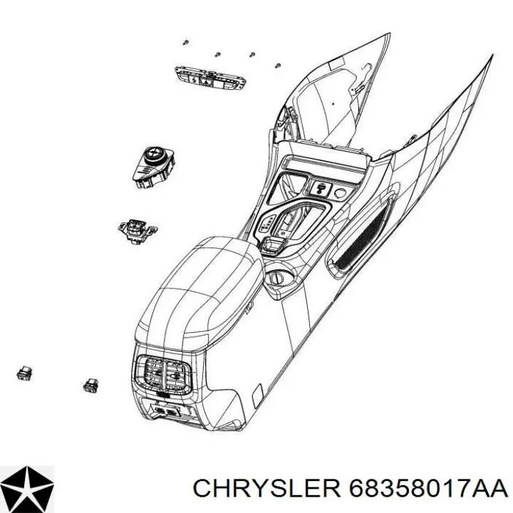  Chrysler 68358017AA цена, от 11.43 USD