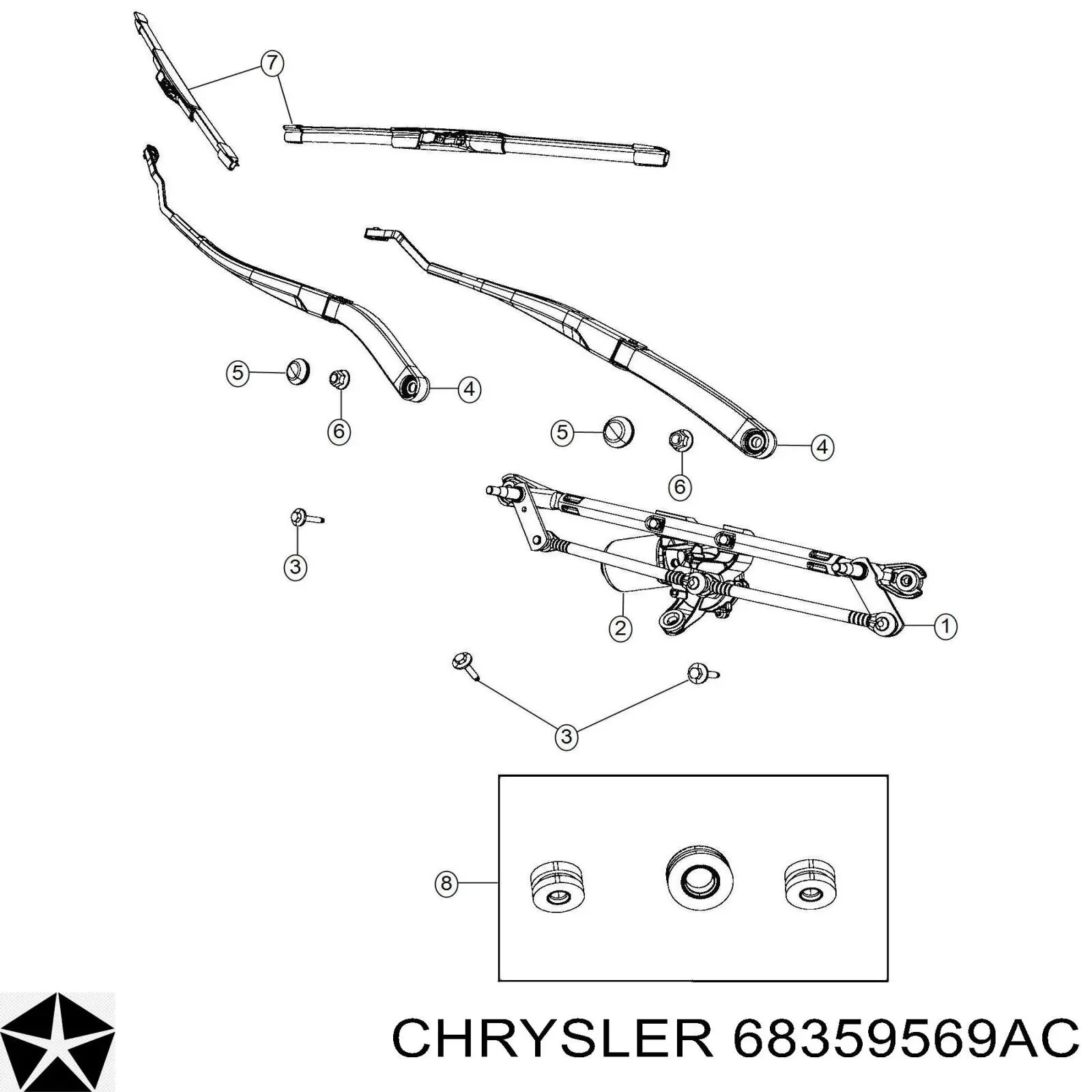  K68359569AC Fiat/Alfa/Lancia