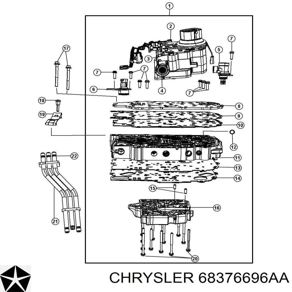 68376696AA Chrysler 