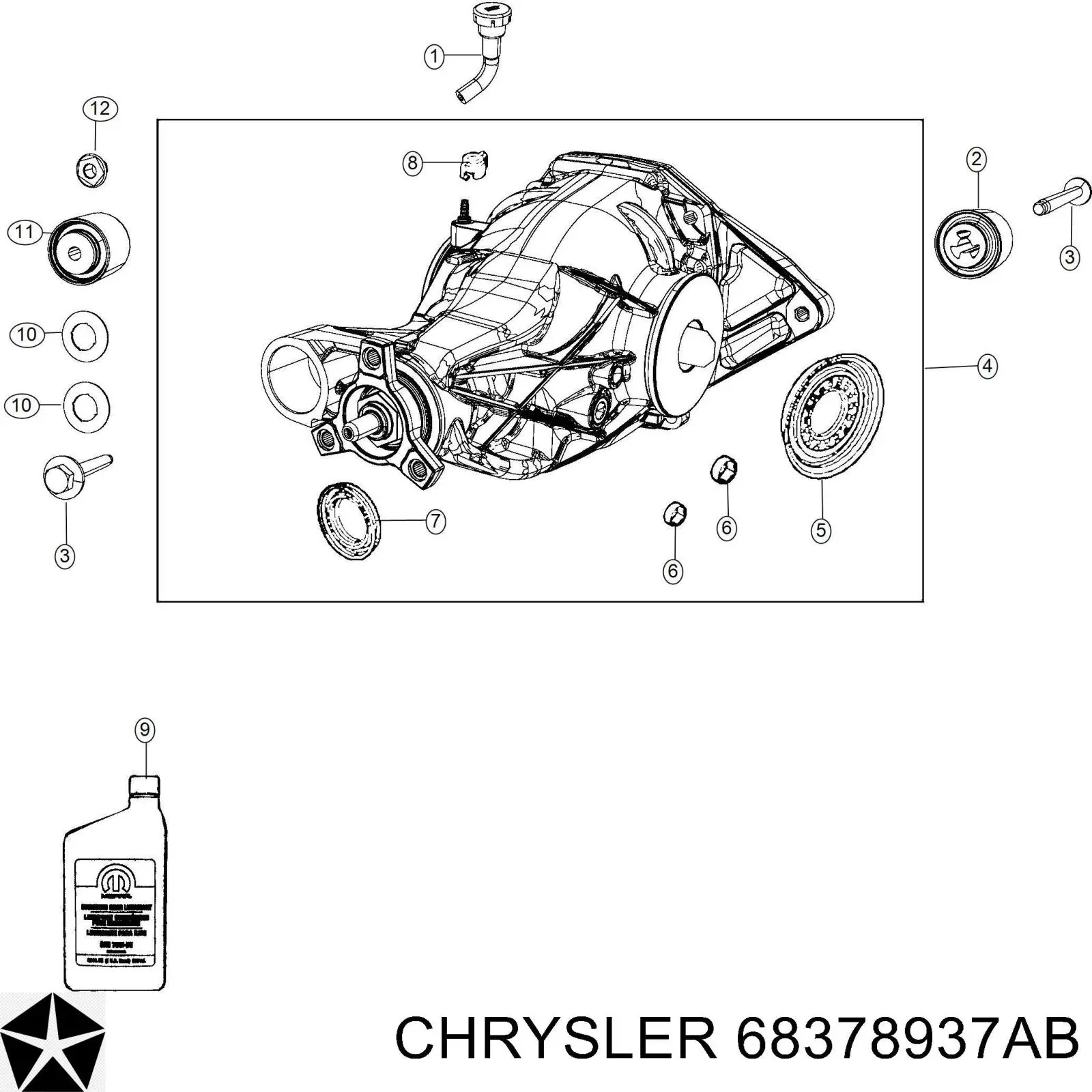  68378937AB Chrysler