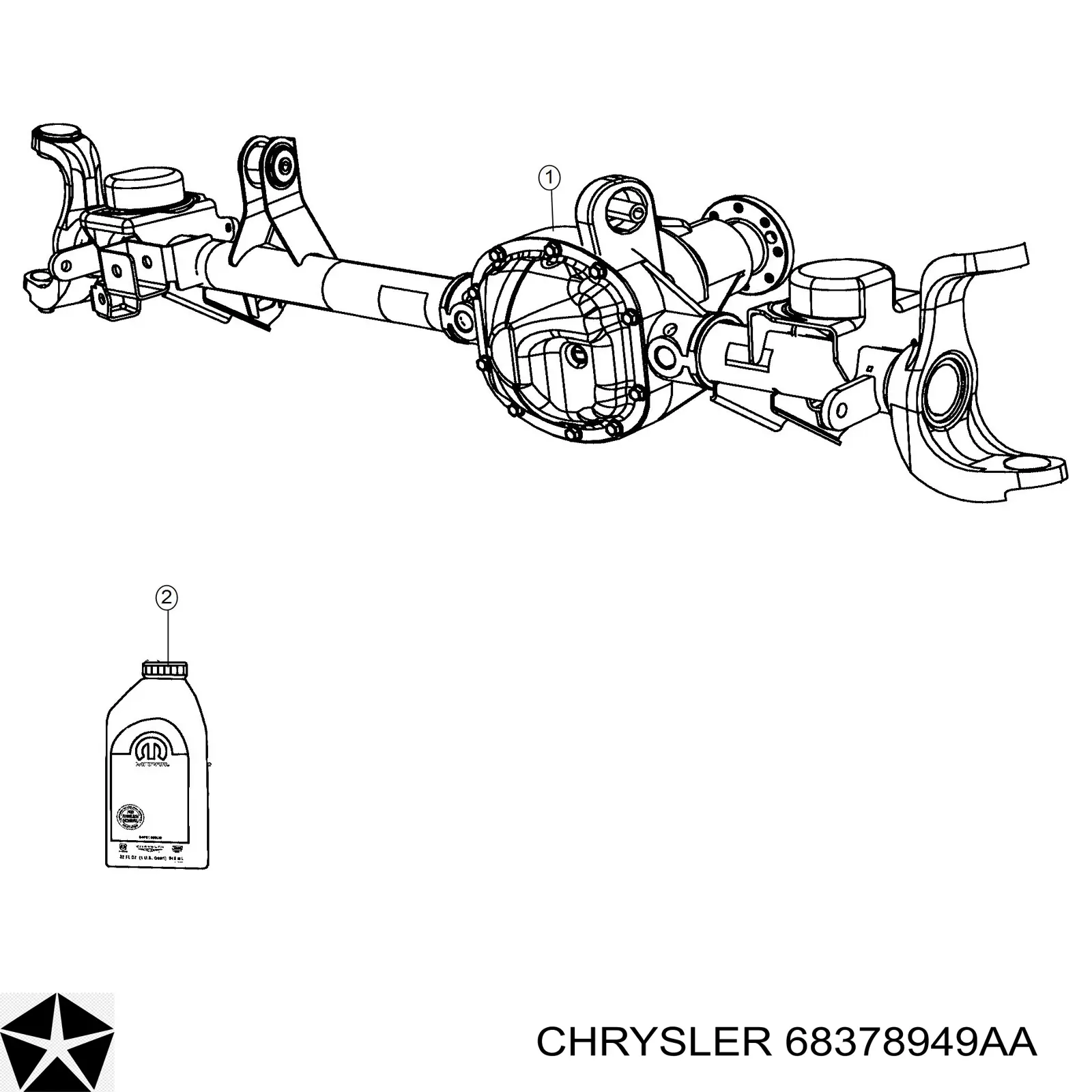 68378949AA Chrysler 