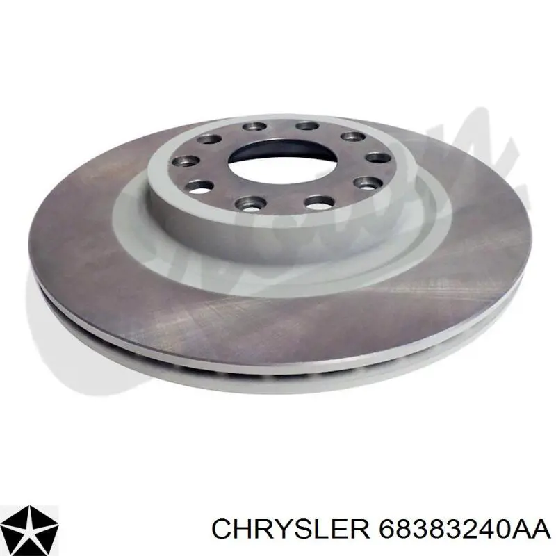 Суппорт тормозной передний правый Chrysler 68383240AB