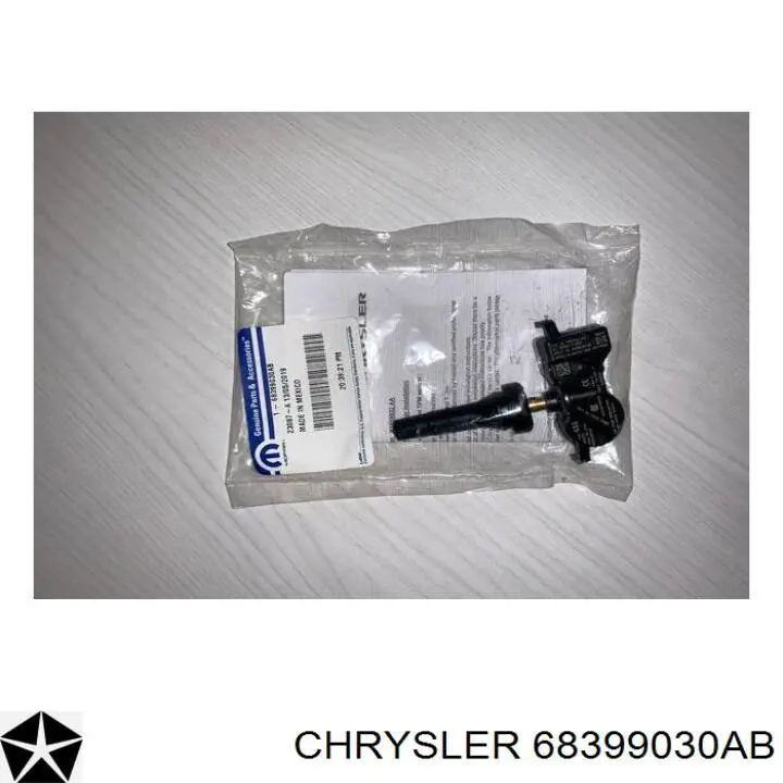 Купить 68399030AB Chrysler Датчик контроля давления в шинах