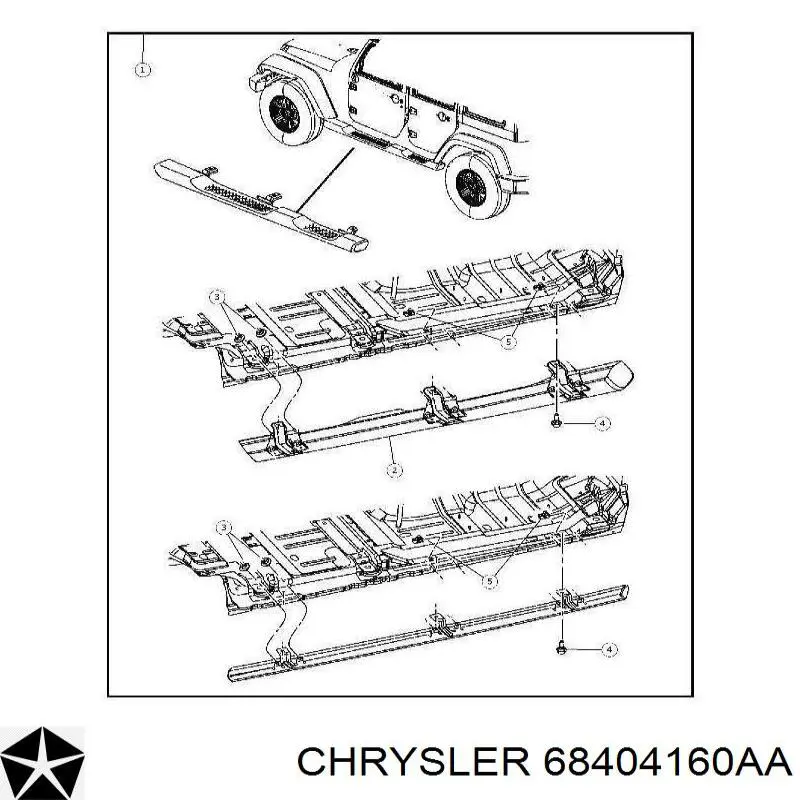  68404160AA Chrysler