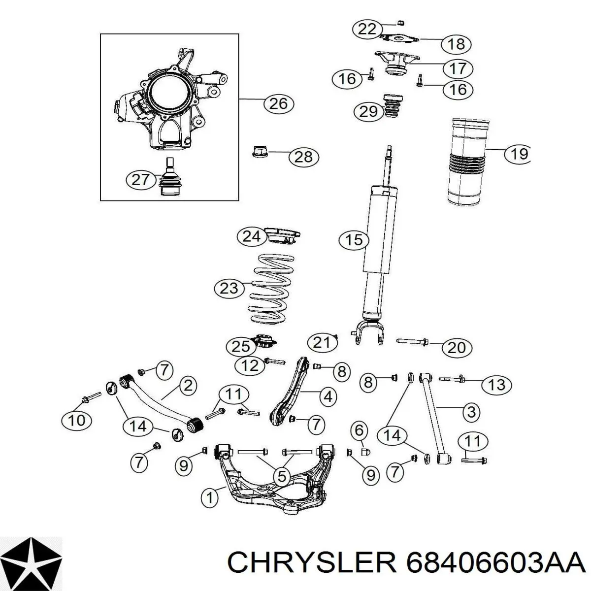 68406603AA Chrysler 