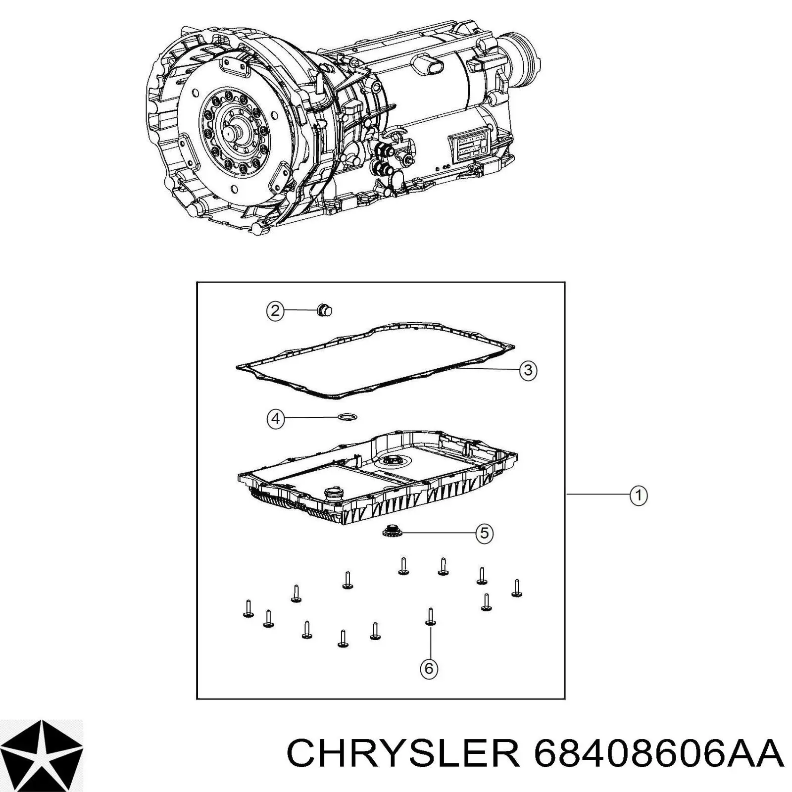 68408606AA Chrysler 