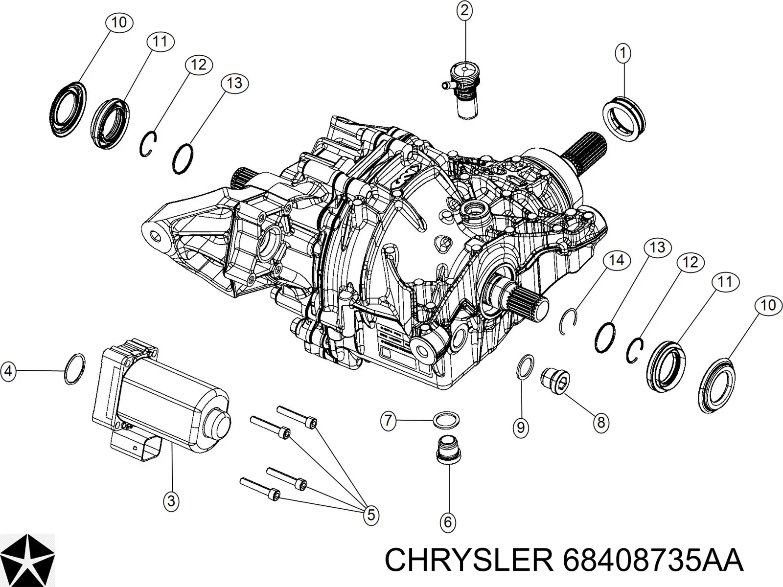 68408735AA Chrysler 