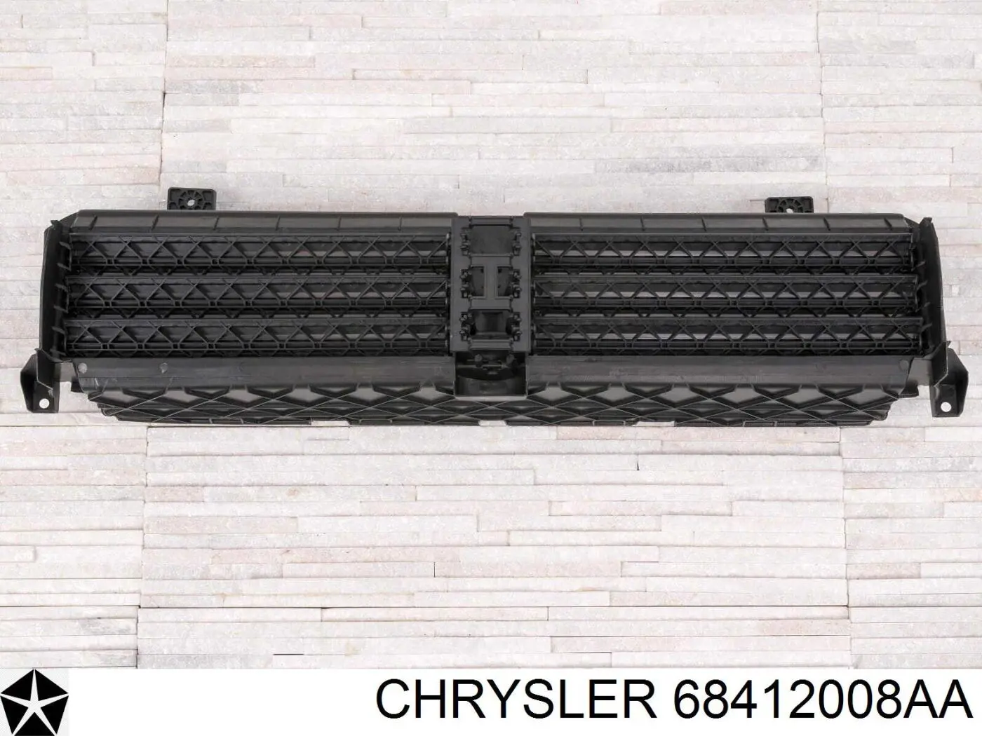 68412008AB Chrysler жалюзи радиатора охлаждения