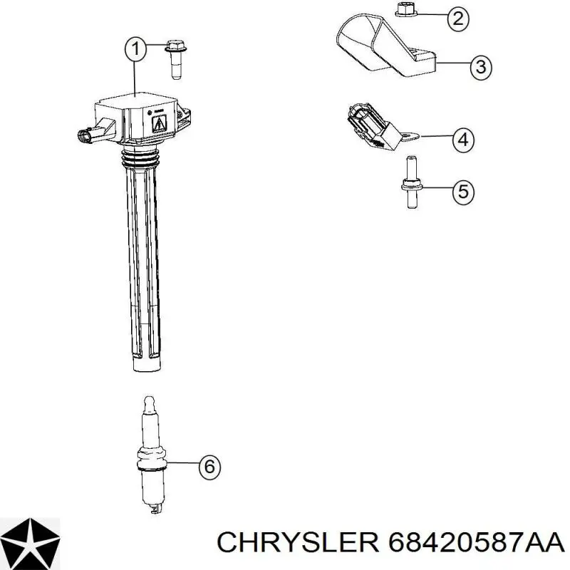  68420587AA Chrysler